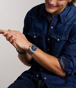 Machine Chronograph Stainless Steel Watch