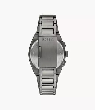 Everett Chronograph Smoke Stainless Steel Watch