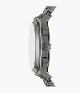 Everett Chronograph Smoke Stainless Steel Watch