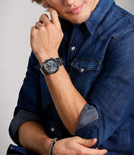 Load image into Gallery viewer, Everett Chronograph Smoke Stainless Steel Watch
