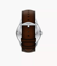 Load image into Gallery viewer, Pearson 42 mm Multifunction Brown Leather Watch
