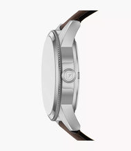 Load image into Gallery viewer, Pearson 42 mm Multifunction Brown Leather Watch

