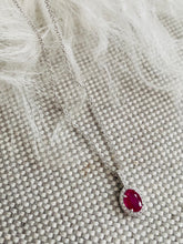 Load image into Gallery viewer, Ruby and Diamond Necklace

