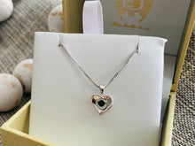 Load image into Gallery viewer, Silver Birthstone Necklace

