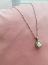 Load image into Gallery viewer, Opal and Diamond Necklace
