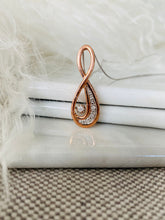 Load image into Gallery viewer, Diamond Pulse Infinity Pendant
