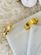 Load image into Gallery viewer, Sterling Silver Gold Vermeil Band Rings
