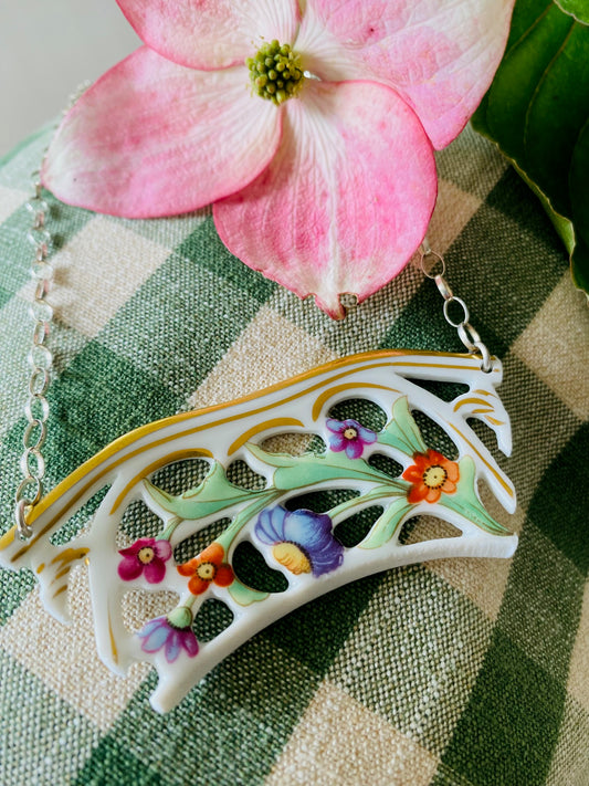Vintage China Necklace