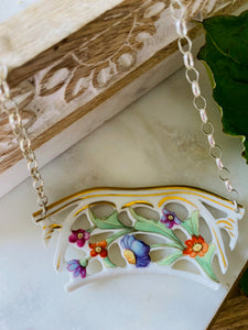 Vintage China Necklace