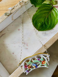 Vintage China Necklace