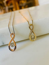 Load image into Gallery viewer, Diamond Pulse Infinity Pendant

