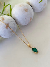 Load image into Gallery viewer, Emerald and Diamond Necklace
