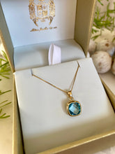 Load image into Gallery viewer, Blue Topaz Necklace and Pendant
