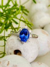 Load image into Gallery viewer, Tanzanite and Diamond Ring
