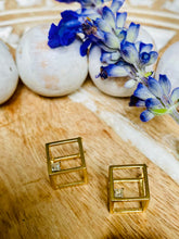 Load image into Gallery viewer, Diamond Cube Earrings
