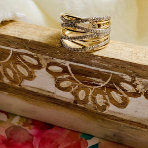 Gold and Diamond Band