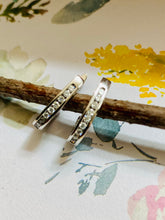 Load image into Gallery viewer, Diamond Lever Back Hoops
