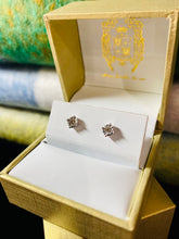 Load image into Gallery viewer, Illuminaire Diamond stud earrings
