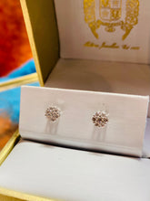 Load image into Gallery viewer, Diamond Cluster Earrings
