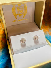 Load image into Gallery viewer, Diamond Cluster Earrings
