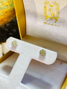Diamond Cluster Earrings