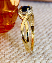 Load image into Gallery viewer, Sapphire and Diamond Ring
