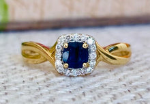 Load image into Gallery viewer, Sapphire and Diamond Ring
