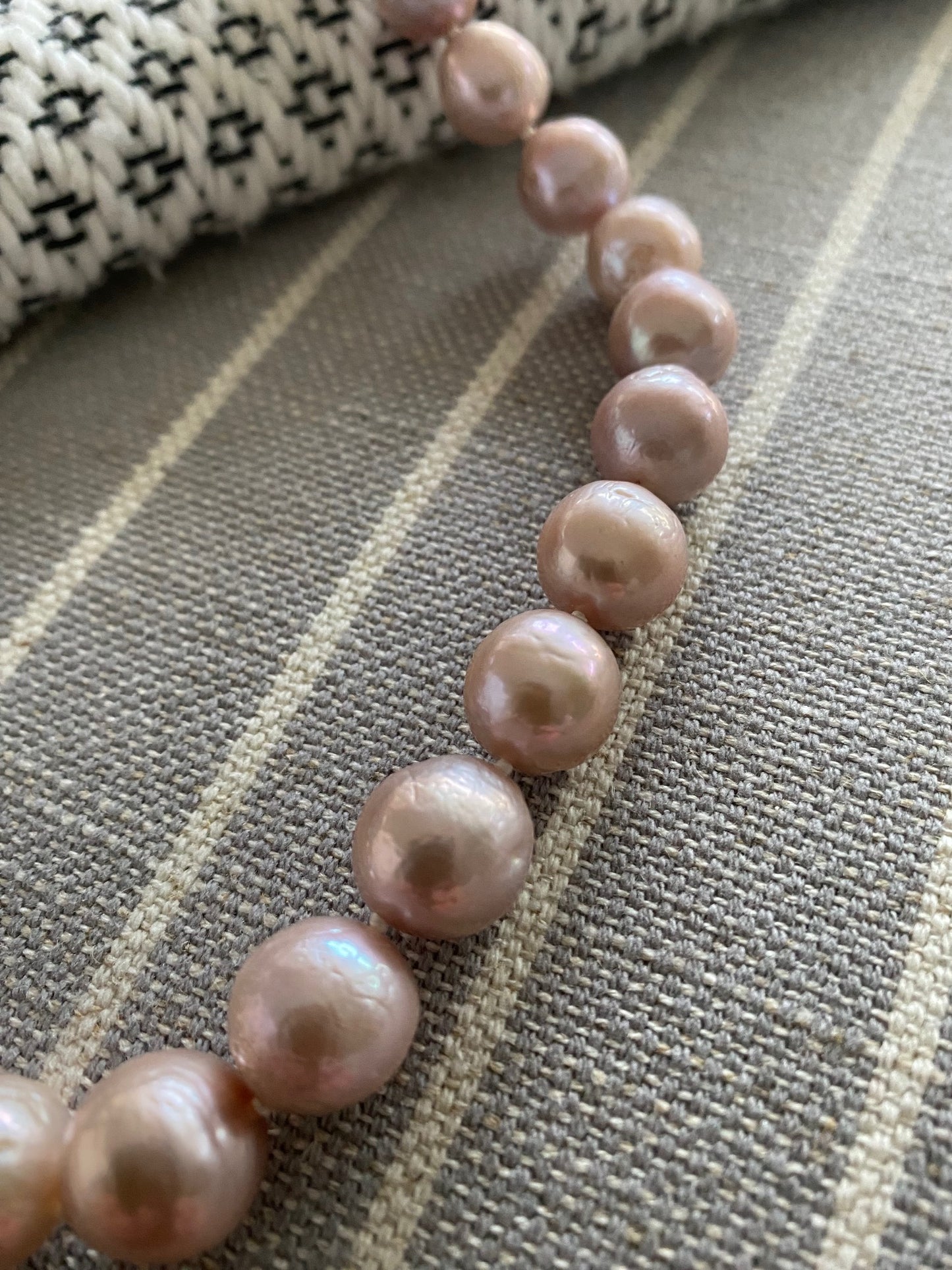 Natural Pink Pearl Necklace