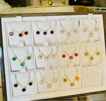 Load image into Gallery viewer, Bezel Set Birthstone Series
