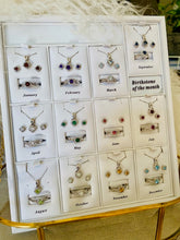 Load image into Gallery viewer, Genuine Birthstone with Diamonds Series
