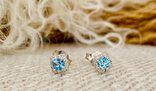 Load image into Gallery viewer, Genuine Birthstone with Diamonds Series
