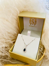 Load image into Gallery viewer, Sapphire and Diamond Necklace
