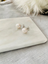 Load image into Gallery viewer, Akoya Cultured Pearl Studs
