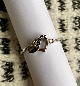 Cross My Heart Diamond Ring