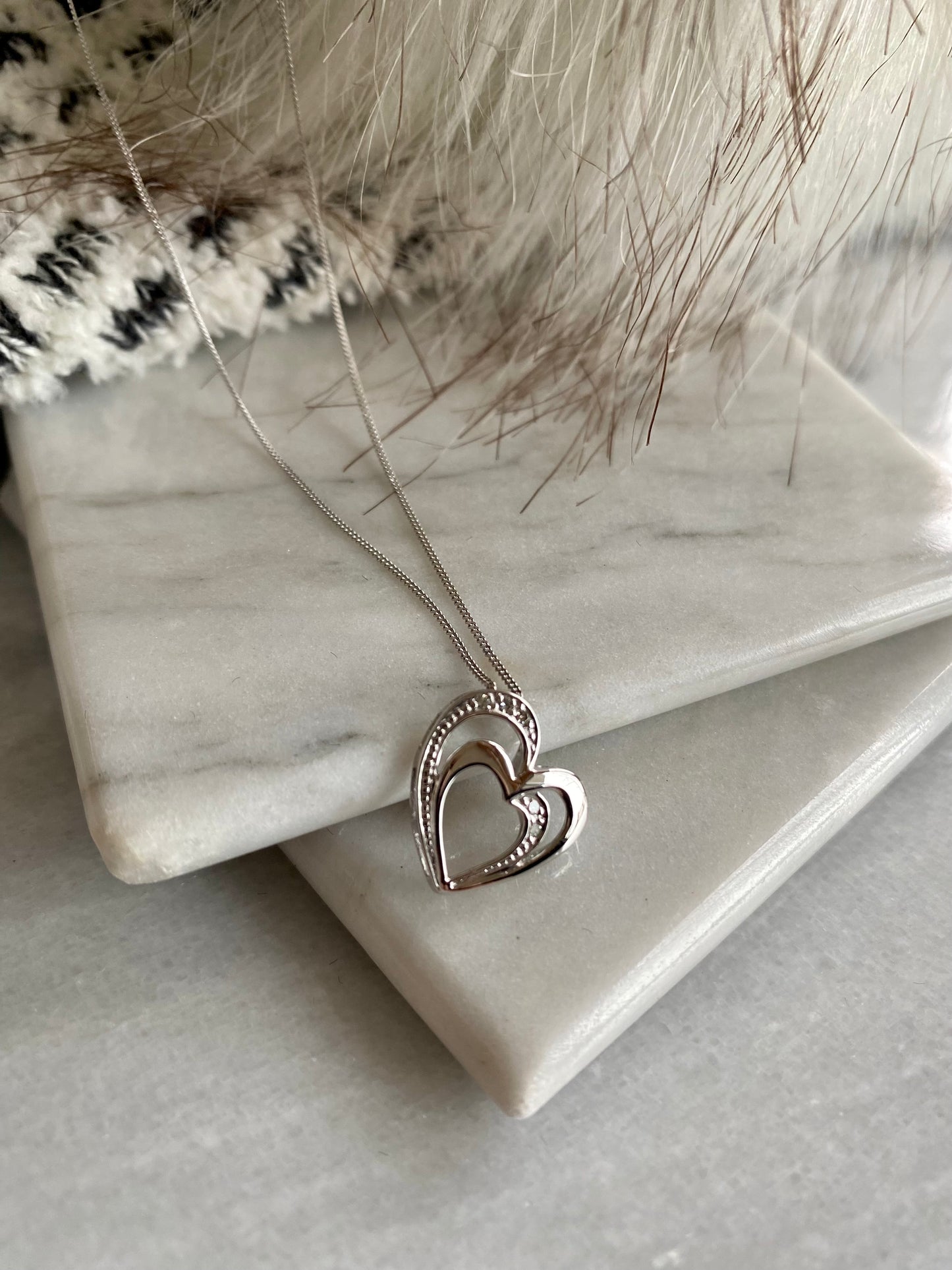 Hearts Intertwined Necklace