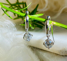 Load image into Gallery viewer, Lab Grown Diamond Huggie Earrings

