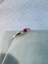 Load image into Gallery viewer, Ruby and Diamond Ring
