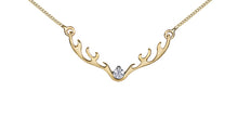 Load image into Gallery viewer, Diamond Antler Necklace

