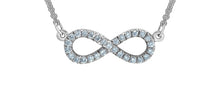 Load image into Gallery viewer, Infinity Lab Grown Diamond Necklace

