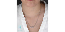 Load image into Gallery viewer, Infinity Lab Grown Diamond Necklace
