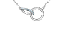 Load image into Gallery viewer, Interlinking Circle Lab Grown Diamond Necklace
