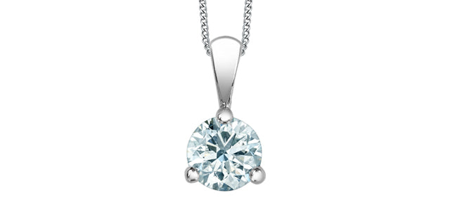 Lab Grown Diamond Pendant and Necklace