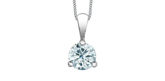 Lab Grown Diamond Pendant and Necklace