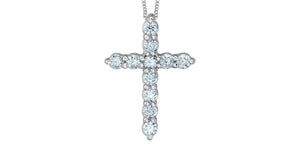 Cross Lab Grown Diamond Necklace