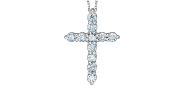 Cross Lab Grown Diamond Necklace