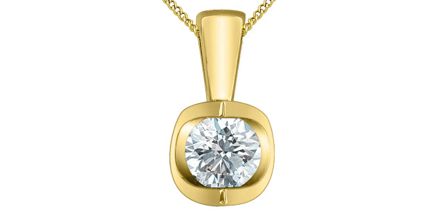 Lab Grown Diamond Pendant and Necklace