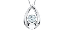 Load image into Gallery viewer, Lab Grown Diamond Tear Drop Pendant and Necklace
