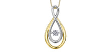 Load image into Gallery viewer, Diamond Pulse Infinity Pendant
