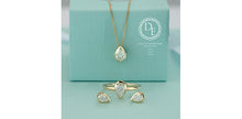 Load image into Gallery viewer, Tear Drop Lab Grown Diamond Necklace
