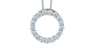 Circle Lab Grown Diamond Necklace